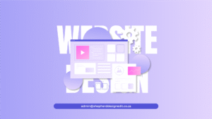 Website designer creating an affordable business website layout in 2026