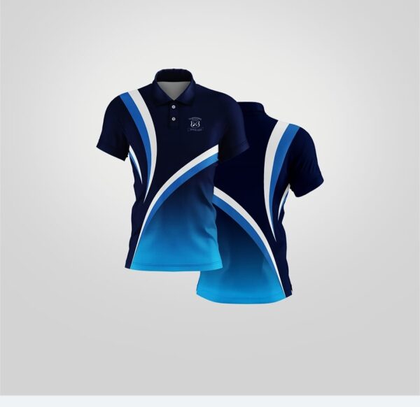 School Golf T-Shirt Design South Africa – Custom Sublimation T-Shirt Design for Schools