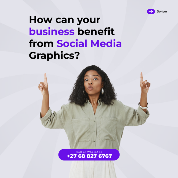 Social media graphics Johannesburg custom designs from R350