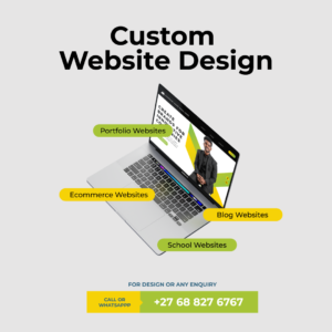 Custom Websites South Africa – Professional & Mobile Responsive