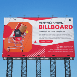Professional billboard design in Gauteng from R500